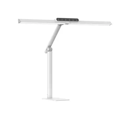 Delshangguo Class A Eye-Care Study Desk Lamp T-Shape Wide Long-Arm Table Lamp Desktop Office Metal Table Lamp - 7