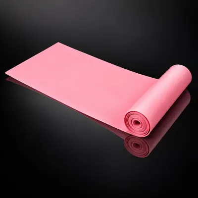 Doğal yoga direnç bandı, pilates esnetme - 8