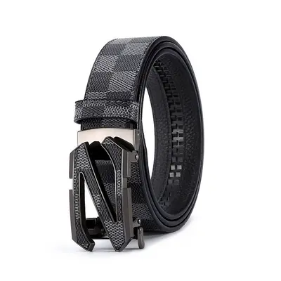 Ledergürtel mit Krokodilmuster für Herren, automatische Schnalle, echtes Leder, Hosengürtel, direkter Fabrikverkauf, heißes Produkt auf Lager, direkter Fabrikverkauf - 11