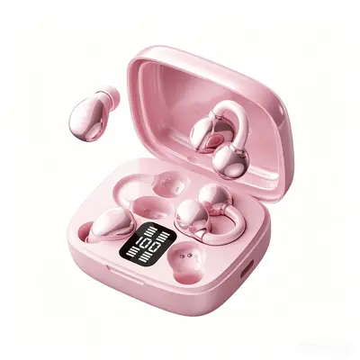 B70 2-in-1 Bluetooth earbuds OWS clip design with smart display - 8