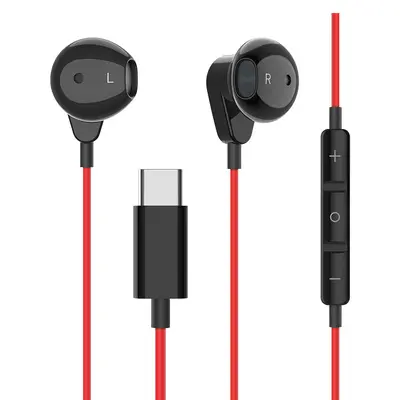 Samsung Huawei compatible wired earbuds, 3.5mm and USB-C connector, karaoke gaming - 11