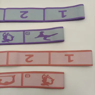 Dans Direnç Bandı, Bölümlü Elastik Bant, Yoga ve Esneme, Yetişkin - 5