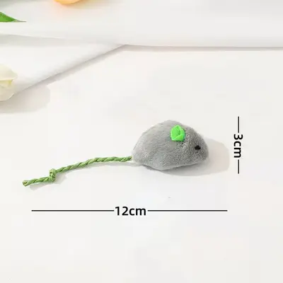 Cat Toy Set with Mice and Catnip, Durable Interactive Play - 7