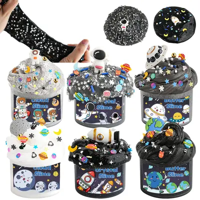 Slime Kit Set, Crystal Mud, DIY Stress Relief Toy - 8