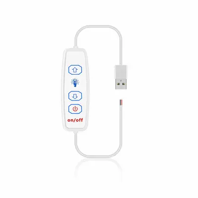 led灯带5v usb线材501开关按钮线 单色控制器 双色温4键双色灯带 - 10