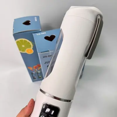 Taşınabilir meyve suyu makinesi, USB şarjlı, buz kırıcı, büyük kapasite