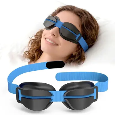 Silicone 3D Sleep Mask for Dry Eyes, Travel Eye Mask - 8