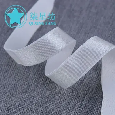 Polyester Parlak Renkli Elastik Bant 0,8-2,5 cm, İç Giyim ve Sütyen Askısı Aksesuarı - 4