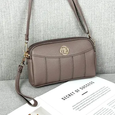 Neue Handytasche für Damen 2025 PU, neue Mama-Tasche für ältere Damen, Mini-Umhängetasche, kleine Schultertasche - 10