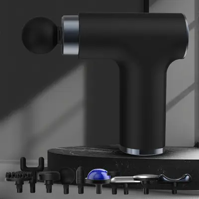 Mini Massage Gun with Hot and Cold Compress, Vibration - 10