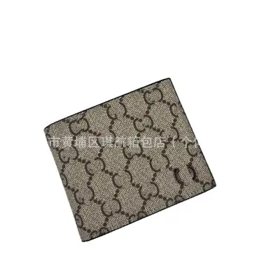 GG Supreme Short Wallet, Classic Retro Bifold, Coin Pocket, Men's Style - 6
