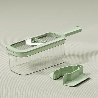 Bladeless vegetable cutter, multifunctional slicer for safe food prep - 11