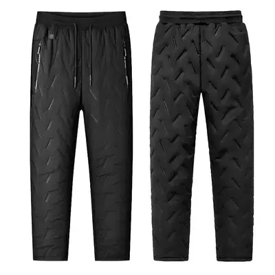 Smarte beheizbare Hose aus Lammfell, 5V Powerbank, Winter