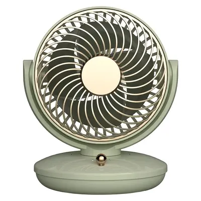 USB-Akku-Tischventilator Turbo mit digitaler Anzeige - 9
