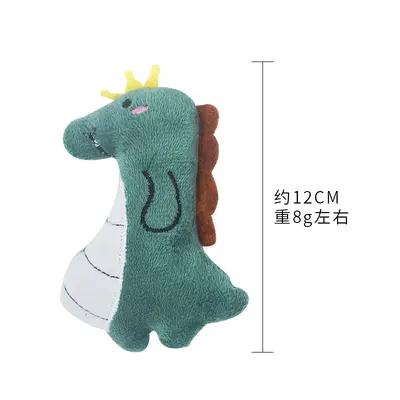 Bite-Resistant Plush Cat Toy with Catnip - 5