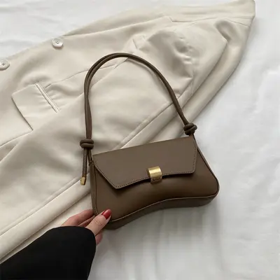 Luxury handbags for women 2025 new baguette bag retro hand bag underarm bag fashionable girls shoulder crossbody bag - 10