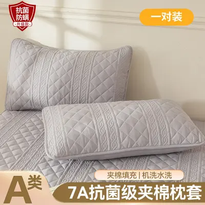 防头油夹棉枕头套48cmx74cm枕芯内胆套成人家用一对枕套2026新款 - 10