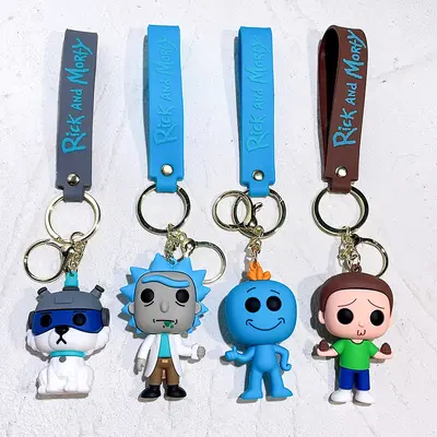 Rick and Morty Anime Anahtarlık, Çılgın Bilim İnsanı Rick Figürlü