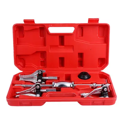 5-Piece Internal and External Slide Hammer 3-Jaw Puller Set for Automotive Repair - 6