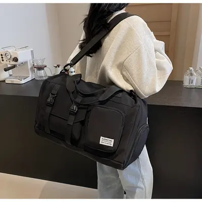 Sportfitnesstasche, Reisegesäßtasche mit Nass- und Trockentrennung, große wasserdichte Reisetasche für Herren, tragbare Schwimmtasche, Aufbewahrungstasche für Damen