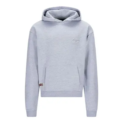 Oversize-Hoodie mit Reißverschluss, Buchstabenstickerei, Herren