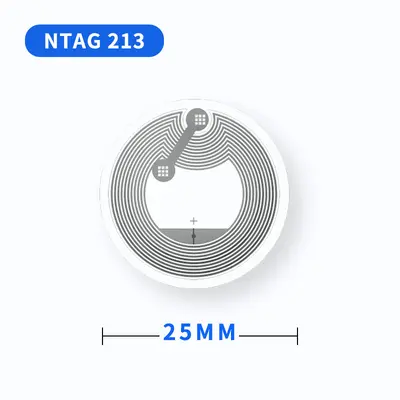 NFC RFID Chip Label NTAG215 Anti-Counterfeiting Tag - 10