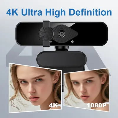 2K/4K USB-Webcam, Plug & Play, mit Mikrofon - 5