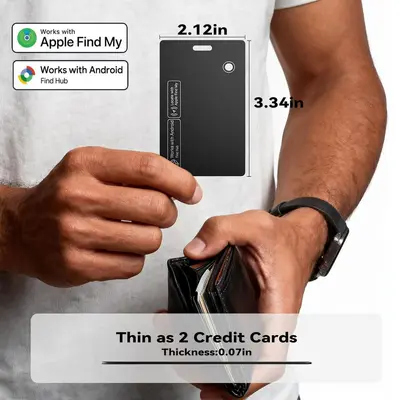 Dual system card tracker, wireless charging, smart