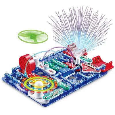 Electronic Circuit Building Block Set, Physics Experiments, Ages 6+