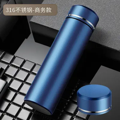 智能保温杯304不锈钢商务直杯LED显示温度水杯批发可定礼品制logo - 12