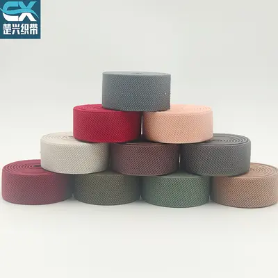 25mm Twill Elastic Band for Apple, Huawei, Xiaomi Watch Straps - 4