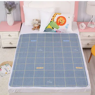 Washable Waterproof Incontinence Bed Pad for Elderly, Large, 100% Cotton - 8