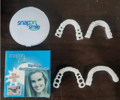 Snap On Smile Silikon Üst ve Alt Diş Kaplaması, Kutulu - 10