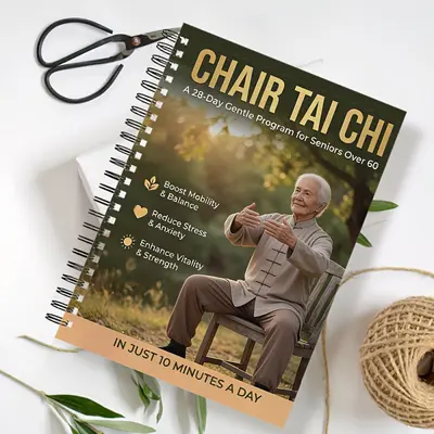 Tai Chi Notebook for Seniors, Seated Exercise Notebook