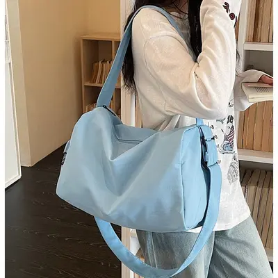 Soft Crossbody Tote Travel Bag, Waterproof Large Capacity