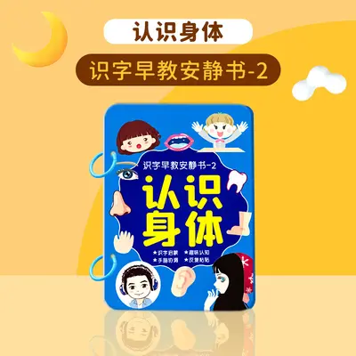 趣味识字安静书启蒙认字粘贴书幼儿早教游戏书儿童益智玩具批发 - 8