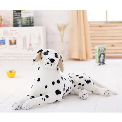 Simulated Plush Dog Toy Figure, Spotted Dog, Shepherd and Beagle Plush Doll - 7