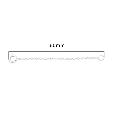14K Gold Plated Lobster Clasp Extension Chain, DIY Jewelry Making - 11