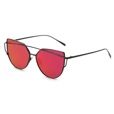 Women's Metal Frame Colour-Coated Sunglasses, Model 8631 - 3