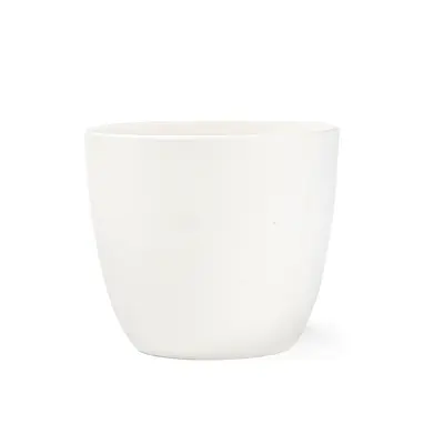 Large Thick Plastic Flower Pot, Frosted Finish, for Home and Garden Plants - 7