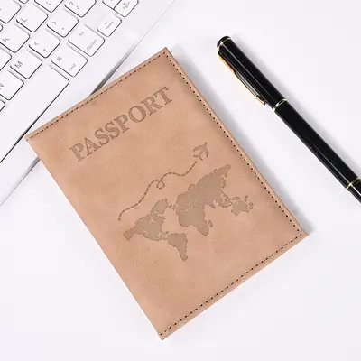 RFID passport wallet, PU leather, multifunctional - 9