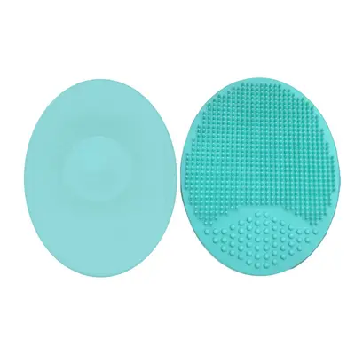 Small silicone facial cleansing brush, baby shampoo brush, soft bristle brush, face cleaning blackhead removal brush, silicone face washing brush - 9