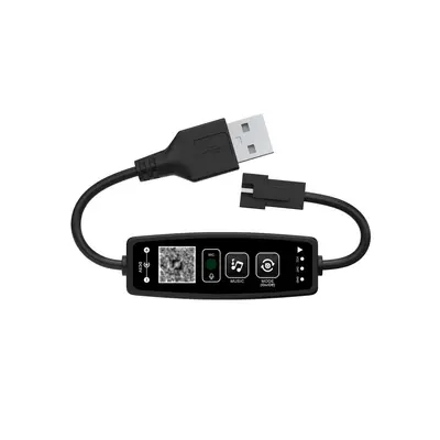 LED Controller with Music Rhythm Dimmer, Transformer, Button and APP Control - 8