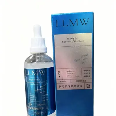 新日期新款德沃玻尿酸面部精华液补水保湿原液LLMW酵母玻尿酸批发