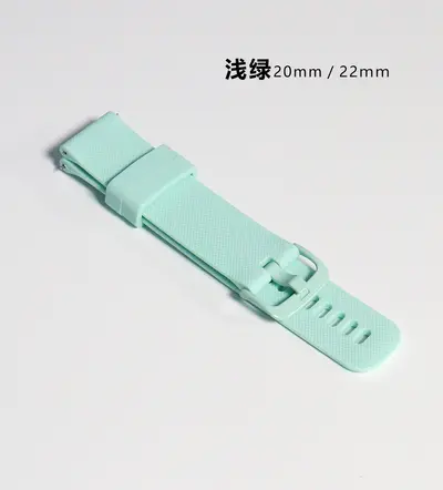 Samsung, Huawei, Garmin Akıllı Saat Silikon Kordon, 16/18/20/22mm - 13