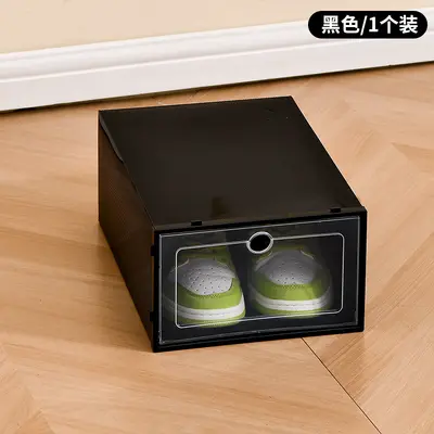 Transparente Schuhbox aus Kunststoff mit Deckel, Schuhaufbewahrung für zu Hause, staubdicht und feuchtigkeitsresistent, Schuhregal, Großhandelsakrylbox - 11