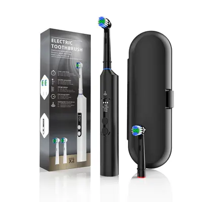 Wireless Charging Adult Electric Toothbrush, Rotating Head, Pressure Sensor - 5