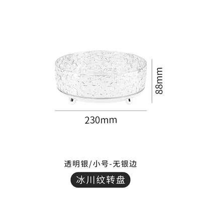 Rotating cosmetic storage box for makeup desk - 12