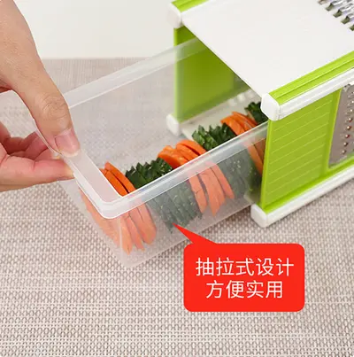 5-in-1 vegetable cutter kitchen potato slicer chopper - 2