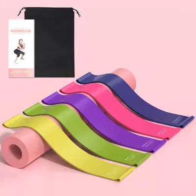 Elastik Direnç Bandı, Squat ve Yoga Antrenmanı - 13